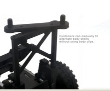 Load image into Gallery viewer, Tetra 1/18 4x4 X1 Scale Mini Crawler, Gunmetal Grey
