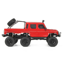 Load image into Gallery viewer, Tetra 1/24 6x6 X3 V2 Portal Edition RTR Scale Mini Crawler, Candy Apple Red

