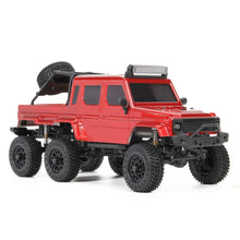 Load image into Gallery viewer, Tetra 1/24 6x6 X3 V2 Portal Edition RTR Scale Mini Crawler, Candy Apple Red
