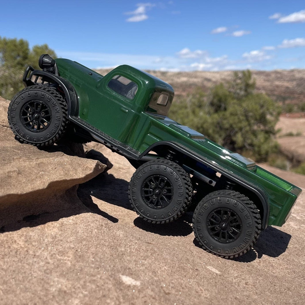 Tetra 1/18 6x6 K1 RTR Scale Mini Crawler, Green
