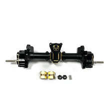 Load image into Gallery viewer, Portal Axle Set, Aluminum/Brass, Rear fits Tetra 1/24
