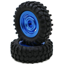 Load image into Gallery viewer, Classico 4 Aluminum Wheels, w/55mm Muddin Tires fits Tetra 1/18 (2pcs)
